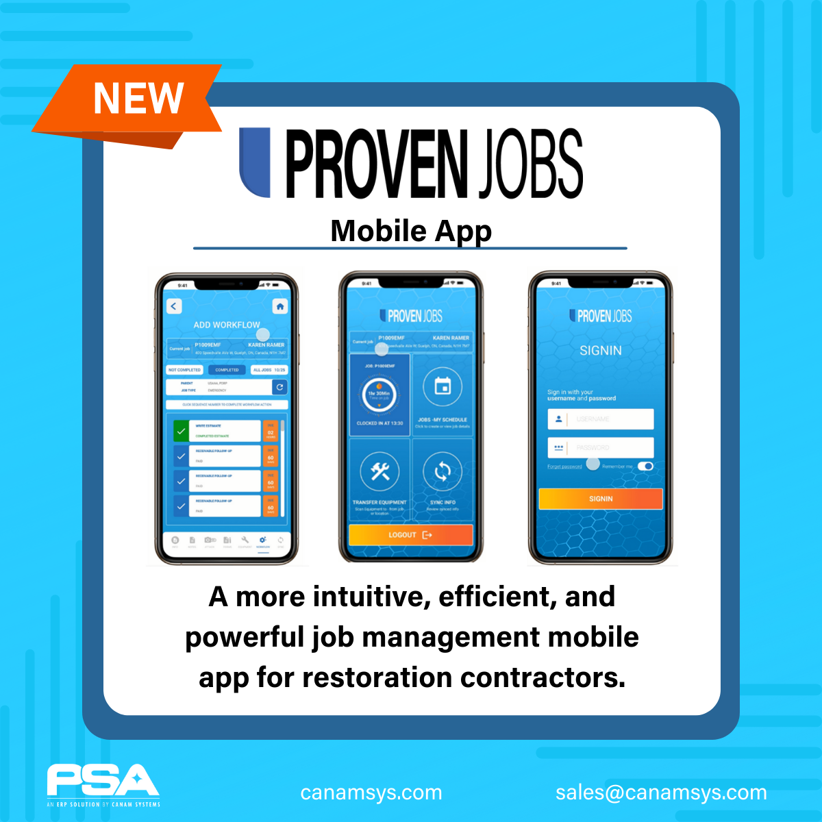 Are you ready for the NEW Proven Jobs Mobile app?