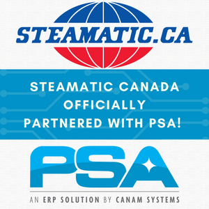 Steamatic Canada chooses PSA as their Restoration Technology Provider
