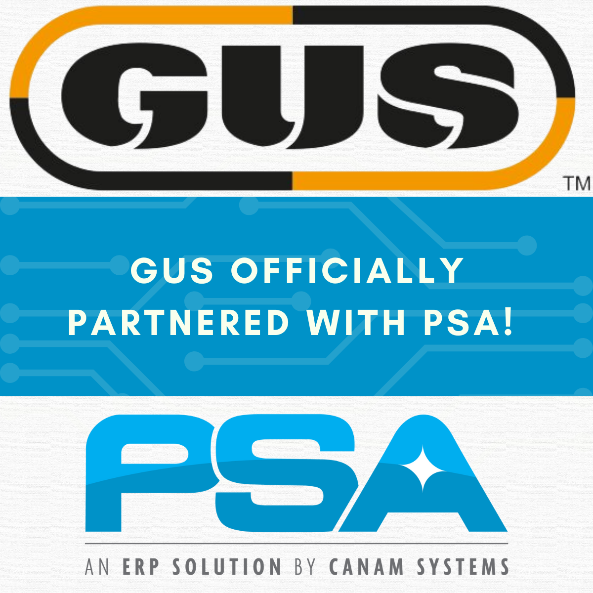 GUS has officially partnered with PSA!